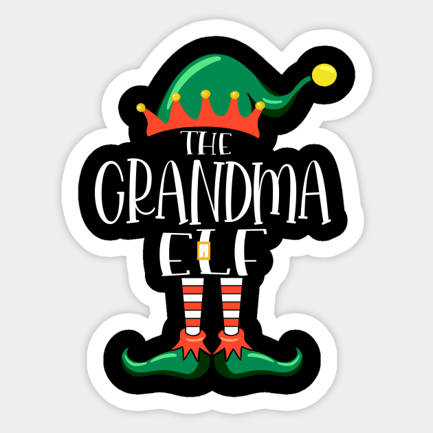 ELF Family - The GRANDMA ELF Family Sticker by Bagshaw Gravity